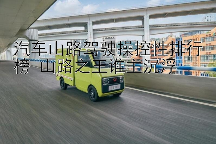 汽车山路驾驶操控性排行榜 山路之王谁主沉浮